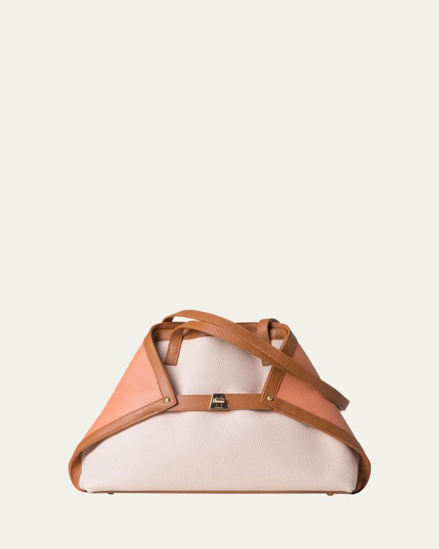 Ai Small Colorblock Leather Tote Bag